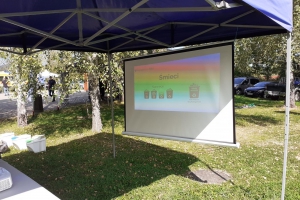baner przedstawiający sposób segregacji śmieci