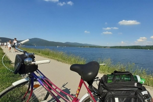 widok na Jezioro Żywieckie