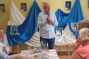 Pan Dyrektor schroniska Mirosław Dziergas