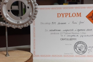 podziękowania dla schroniska