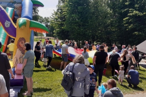 Piknik Rodzinny dzieci z Przedszkola  ,,Pluszowy Zakątek