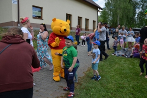 zabawa z misiem