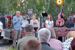 FOLK UP FESTIWAL Dyrektor schroniska p.Mirosław Dziergas