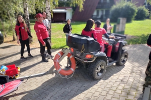 zajęcia z ratownikami wodnymi