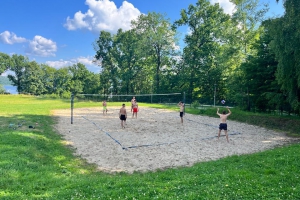 rozgrywki piłki plażowej