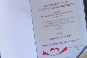 Marcin Filip - przyjaciel  naszego schroniska. - zdjęcie2