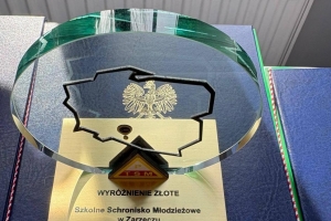 ZŁOTE WYRÓŻNIENIE DLA NASZEGO SCHRONISKA